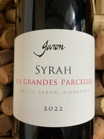 Domaine Garon Syrah Les Grandes Parcelles Collines Rhodaniennes 2022
