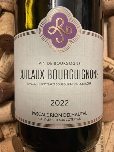 Pascale Rion Delhautel Coteaux Bourguignons Rouge 2022