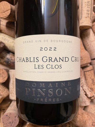 Domaine Pinson Chablis Grand Cru Les Clos 2022