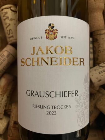 Jakob Schneider Riesling trocken Grauschiefer Nahe 2023