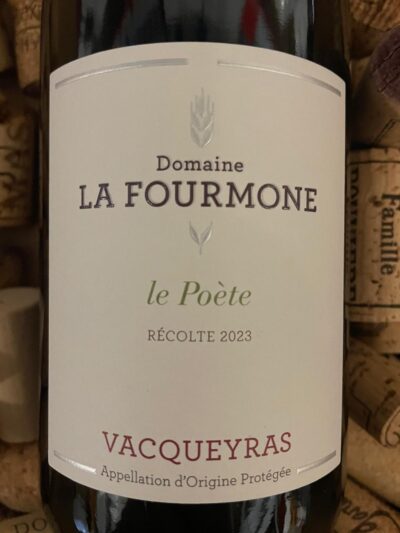 Domaine La Fourmone Le Poète Vacqueyras 2023
