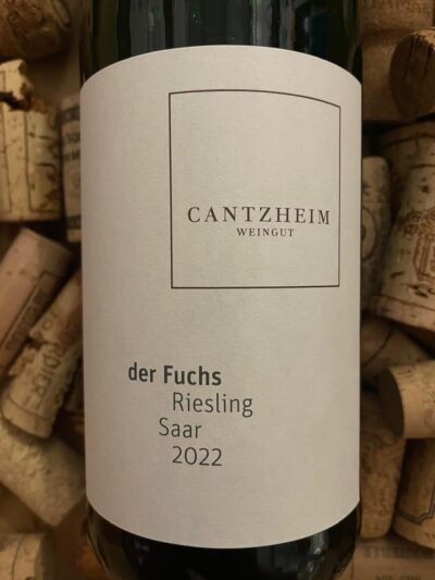 Weingut Cantzheim der Saarburger Fuchs Riesling Grosse Lage Saar 2022