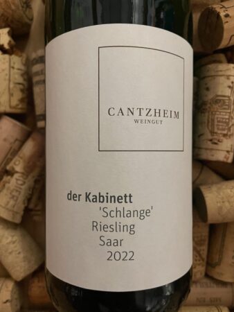 Weingut Cantzheim der Kabinett Schlange Riesling Saar 2022