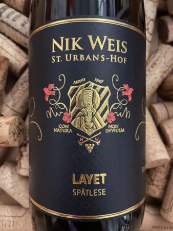 Nik Weis Layet Riesling Spätlese Grosse Lage Mosel 2019