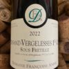 Françoise André Pernand-Vergelesses Premier Cru Sous Fretille 2022