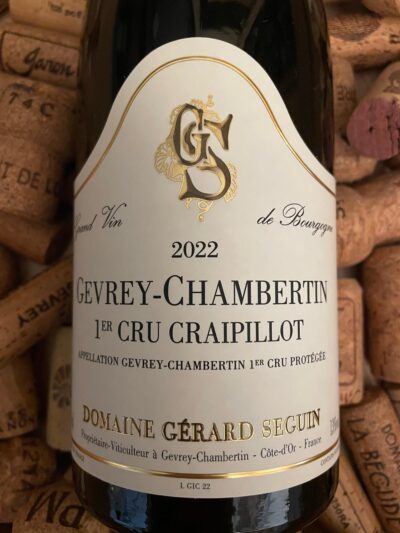 Gérard Seguin Gevrey-Chambertin Premier Cru Craipillot 2022