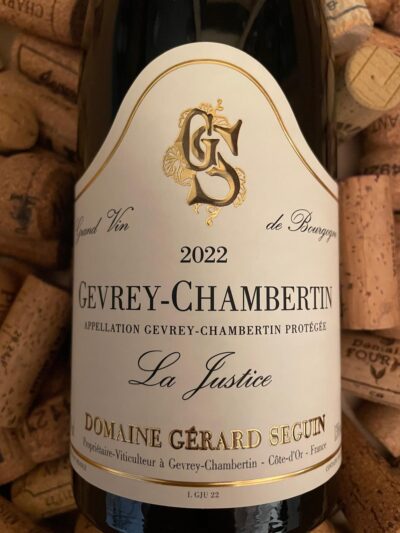 Gérard Seguin Gevrey-Chambertin La Justice 2022