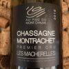 Au Pied du Mont Chauve Chassagne-Montrachet Premier Cru Macherelles 2019