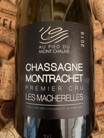 Au Pied du Mont Chauve Chassagne-Montrachet Premier Cru Macherelles 2019