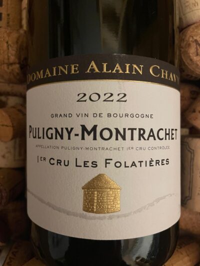 Alain Chavy Puligny-Montrachet Premier Cru Folatières 2022