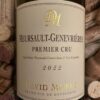 David Moret Meursault Premier Cru Genevrières 2022