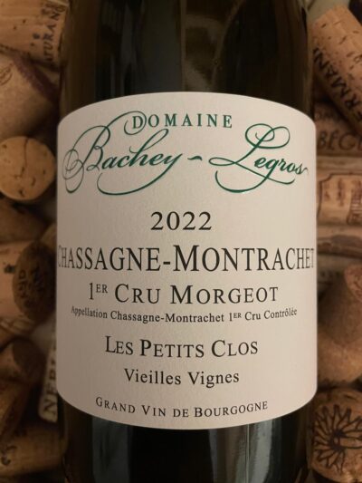 Bachey-Legros Chassagne-Montrachet Premier Cru Morgeot 2022