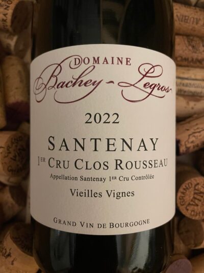 Bachey-Legros Santenay Rouge Premier Cru Clos Rousseau 2022