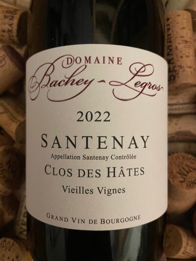 Bachey-Legros Santenay Rouge Clos des Hâtes Vieilles Vignes 2022