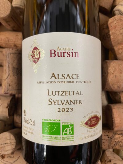 Agathe Bursin Sylvaner Lutzeltal Alsace 2023