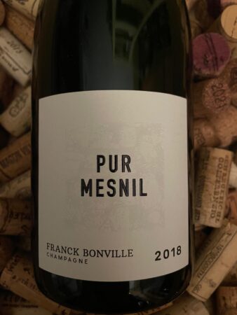 Franck Bonville Pur Mesnil Champagne Grand Cru Blanc de Blancs Extra Brut 2018