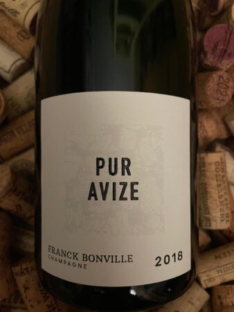 Franck Bonville Pur Avize Champagne Grand Cru Blanc de Blancs Extra Brut 2018