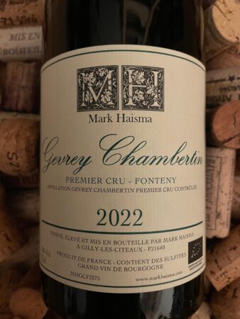 Mark Haisma Gevrey-Chambertin Premier Cru Fonteny 2022