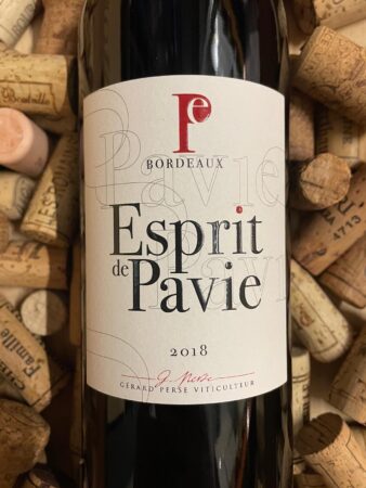 Esprit de Pavie Bordeaux 2018