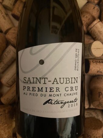 Au Pied du Mont Chauve Saint-Aubin Premier Cru Pitangerets 2018