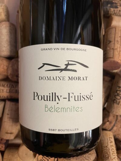 Gilles Morat Pouilly-Fuissé Bélemnites 2024