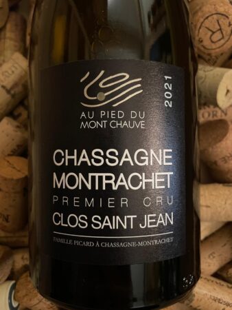 Au Pied du Mont Chauve Chassagne-Montrachet Premier Cru Clos Saint Jean 2021