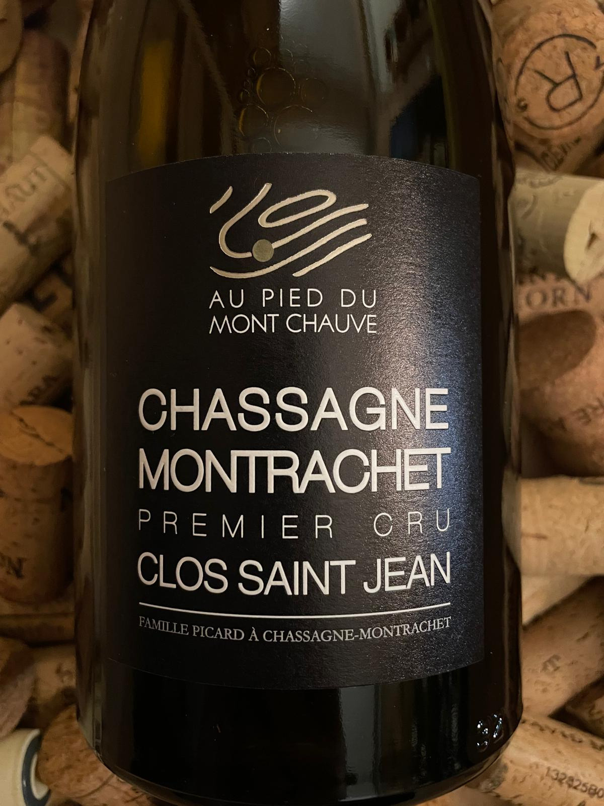 Au Pied du Mont Chauve Chassagne-Montrachet Premier Cru Clos Saint Jean 2022