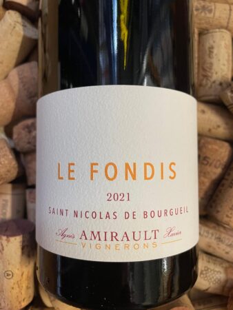 Domaine Amirault Le Fondis Saint Nicolas de Bourgueil 2021