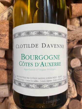 Clotilde Davenne Côtes d'Auxerre Blanc 2022