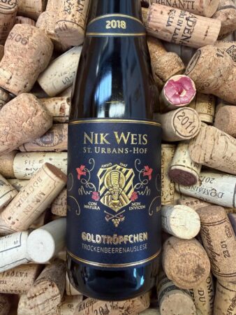 Nik Weis Goldtröpfchen Riesling Trockenbeerenauslese Grosse Lage Mosel 2018