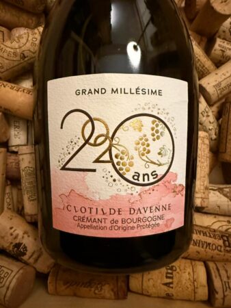 Clotilde Davenne Crémant de Bourgogne Blanc Grand Millésime 2020