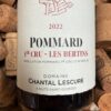 Domaine Chantal Lescure Pommard Premier Cru Les Bertins 2022