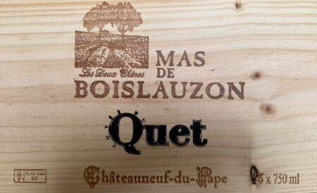 Mas de Boislauzon Châteauneuf-du-Pape Cuvée du Quet Rouge 2022