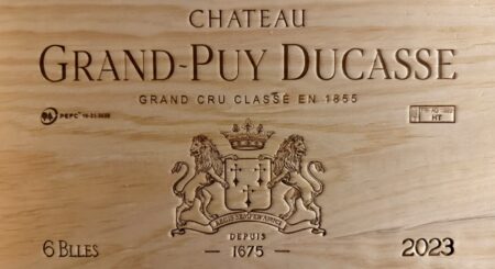 Chateau Grand-Puy Ducasse 5e Grand Cru Classe Pauillac 2023