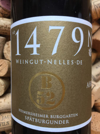 Nelles B52 Spätburgunder Burggarten GG Ahr 2019