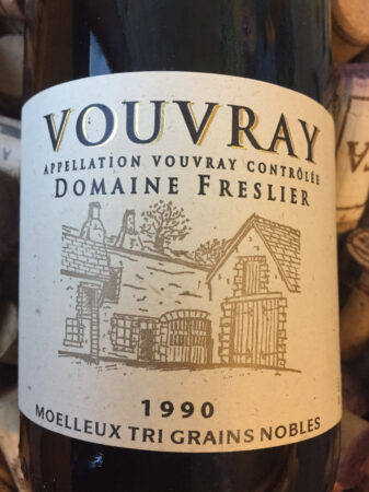 Domaine Freslier Vouvray Tri Grains Nobles 1990